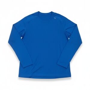 lululemon athletica Blue Long Sleeve Tee